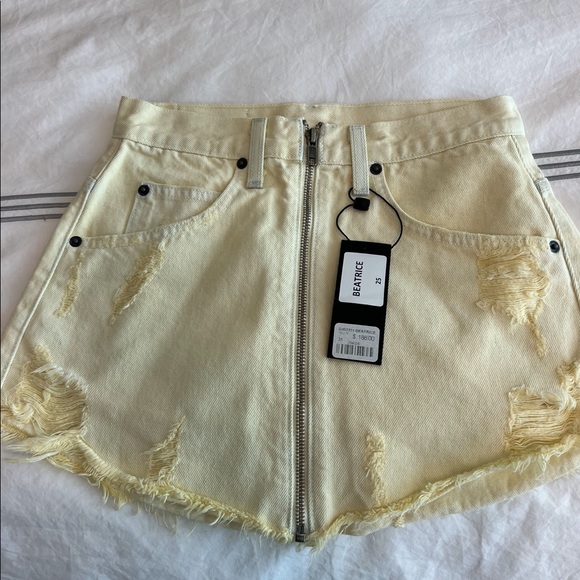 Carmar zipper skirt NWT - Picture 3 of 4